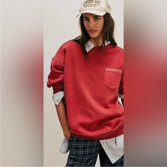 FP Movement by Free People Crimson Sweatshirt - Picture 2 of 6